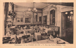 FRANCE - Paris - Restaurant A La Pommer De Pin - Rue Des Petits Champs - Carte Postale Ancienne - Champs-Elysées