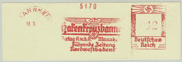 Deutsches Reich 1937, Freistempel / EMA / Meterstamp Mannheim - Guerre Mondiale (Seconde)