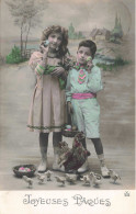 FÊTES - VŒUX - Pâques - Joyeuses Pâques - Colorisé - Carte Postale Ancienne - Easter