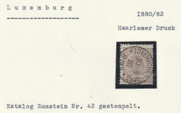 Luxemburg - Marke Gestempelt - Top Stempel - 1859-1880 Wappen & Heraldik