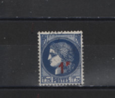 Prix. FIXE Obl  487 YT 490 MIC Type 'Cérès' 1940 1941 France 69/03 - 1945-47 Cérès Van Mazelin