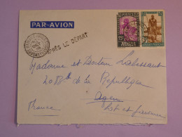 DB11 SOUDAN BELLE LETTRE++ APRES LE DEPART++1938  BAMAKO A AGEN FRANCE+AFF. INTERESSANT+++ - Briefe U. Dokumente