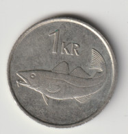 ICELAND 1987: 1 Krona, KM 27 - Iceland