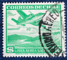 Chile - Chili - C14/19 - 1953 - (°)used - Michel 487 - Vliegtuig Boven Bergen - Chili