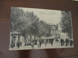 CPA 84 Vaucluse Avignon Place De L'horloge Et Monument Du Centenaire - Avignon