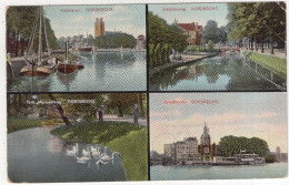 Dordrecht: Kalkhaven, Stationsweg, Park Merwesteijn, Groothoofd - (Zuid-Holland, Nederland) - 1908 - Dordrecht