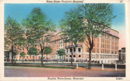 CANADA - Montréal - Notre Dame Hôpital - Colorisé -  Carte Postale Ancienne - Montreal