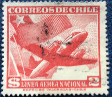 Chile - Chili - C14/20 - 1951 - (°)used - Michel 483 - Vliegtuig & Vlag - Chili