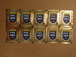 10 X PANINI FIFA 365 2017 - PACKS (50 Stickers) Tüte Bustina Pochette Packet Pack - Englische Ausgabe
