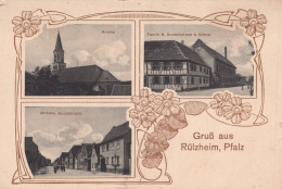 GRUSS AUS RULZHEIM PFALZ / RARE - Germersheim