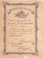 Distribution Des Prix Ville De L'Hay Les Roses 1921 - Diplômes & Bulletins Scolaires