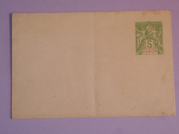 DB11 GABON   BELLE  LETTRE ENTIER   ENV. 1920 NON VOYAGEE++ - Storia Postale