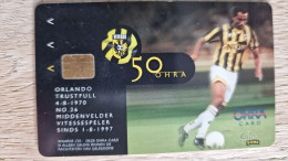 OHRA Card - 50 OHRA - Orlando Trustfull - 1999 - GelreDome Stadium - Vitesse - Tarjeta - Sheffield Wednesday Feyenoord - Autres & Non Classés