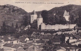 CHATELDON               CHATEAU DU XI E SIECLE - Chateldon