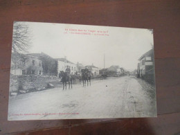 CPA 88 Vosges Sainte Marguerite L Grande Rue Guerre De 14/18 - Autres & Non Classés