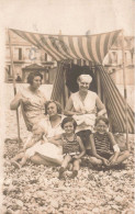 PHOTOGRAPHIE - Une Belle Journée Avec La Famille - Carte Postale Ancienne - Fotografie