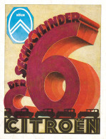 602255 | Auto, Werbung (18x13,5cm)  Aus Der Zeitschrift "Das Magazin" 6 / 1929, Rückseite Bedruckt, Citroen | Köln (W 50 - Autres & Non Classés