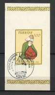 TURQ. -BF Yv.  N°  8 (o)  Mevlana Cote  3  Euro BE  2 Scans - Blocks & Sheetlets