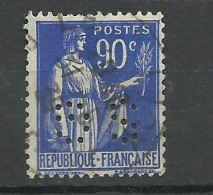 France  N° 368 Perforé  SG       Oblitéré    B/TB      Voir Scans       Soldé ! ! ! - Oblitérés