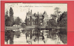 ALLLONNES 1926 CHATEAU DE LA FORESTERIE CARTE EN TRES BON ETAT - Allonnes