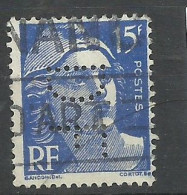 France  N° 886   Perforé  DF        Oblitéré    B/TB      Voir Scans       Soldé ! ! ! - Usati