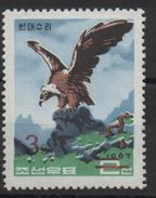 North Korea Corée Du Nord 2006 Mi. 5029 OVERPRINT Faune Fauna Bird Of Prey Oiseaux Vogel Aigle Rapace Greifvogel MNH** - Arends & Roofvogels