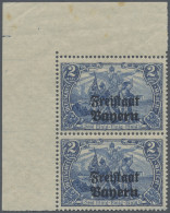 Bayern - Marken Und Briefe: 1919, Freimarke 2 Mark In B-Zähnung Im Senkrechten P - Other & Unclassified