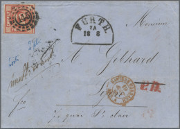 Bayern - Social Philately: BESONDERHEITEN IM BRIEFPOSTVERKEHR BAYERN-FRANKREICH - Other & Unclassified