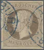 Hannover - Marken Und Briefe: 1861, 3 Gr Ockerbraun, Farbfrisch Und Voll- Bis Br - Hanover