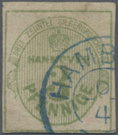Hannover - Marken Und Briefe: 1863, Freimarke 3 Pf. Olivgrün, Sauber Geschnitten - Hanover