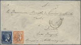 Sachsen - Besonderheiten: 1875/1880 (ca.), Eingehender Brief Aus Griechenland Fr - Sachsen