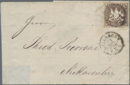 Württemberg - Marken Und Briefe: 1860, 1 Kr., Besonders Tieffarbiges Exemplar (l - Other & Unclassified