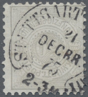 Württemberg - Hufeisenstempel: 1875, 50 Pf Ziffer, Prachtexemplar Mit Sauberem H - Other & Unclassified