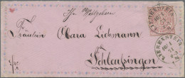 Norddeutscher Bund - Marken Und Briefe: 1871, Freimarke 3 Kr., Einzelfrankatur ( - Altri & Non Classificati