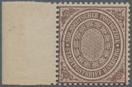 Norddeutscher Bund - Marken Und Briefe: 1869, ½ Sch Lilabraun, Sauber Gezähntes - Altri & Non Classificati