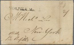 Transatlantikmail: 1789 Entire From Liverpool To New York By US Ship "Kitty" To - Altri - Europa