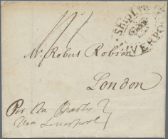 Transatlantikmail: 1803 Entire From Nourse, Boston To London Via Liverpool, Date - Europe (Other)