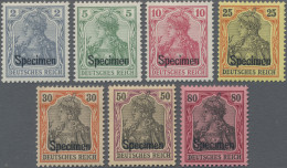 Deutsches Reich - Germania: 1902, Freimarken Germania 2 Pf, 5 Pf - 10 Pf, 25 Pf - Neufs