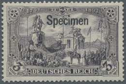 Deutsches Reich - Germania: 1900, 3 M. Denkmal Kaiser Wilhelm Ohne Wasserzeichen - Unused Stamps