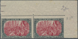 Deutsches Reich - Germania: 1918, Reichsgründungsfeier, 5 Mark Kriegsdruck, Zähn - Ongebruikt