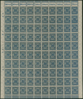Deutsches Reich - Inflation: 1923, 20 Mio. M Rosettenmuster Im Kompletten 100er - Nuovi