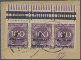 Deutsches Reich - Inflation: 1923, OPD-Ausgabe 'München', 1 Mrd. Auf 100 M. In D - Otros & Sin Clasificación