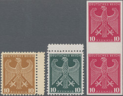 Deutsches Reich - Weimar: 1924, Neuer Reichsadler, ESSAY Von S. Weech, 10 Pfg. O - Unused Stamps