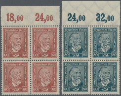 Deutsches Reich - Weimar: 1924, Heinrich Von Stephan, 60 Pfg. Und 80 Pfg. Je In - Nuovi