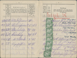 Deutsches Reich - Weimar: 1925, Rheinlandfeier 5 Pfg. Grün, Acht Werte (einmal M - Cartas & Documentos