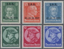 Deutsches Reich - Weimar: 1927/33, IAA Und Friedrich Der Große, Beide Sätze In P - Neufs