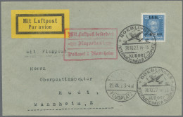 Deutsches Reich - Weimar: 1927, 25 Pf. Goethe Mit Aufdruck IAA Als EF Auf LP-Bri - Lettres & Documents