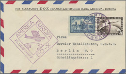 Deutsches Reich - Weimar: 1932, 4 M. Südamerikafahrt Mit PF "Blitz Neben Adler" - Otros & Sin Clasificación