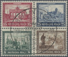 Deutsches Reich - Weimar: 1930, Herzstück Aus IPOSTA-Block Mit Ausstellungsstemp - Used Stamps