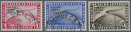 Deutsches Reich - Weimar: 1931, 1 M - 4 M POLARFAHRT Des Luftschiffes "Graf Zepp - Oblitérés